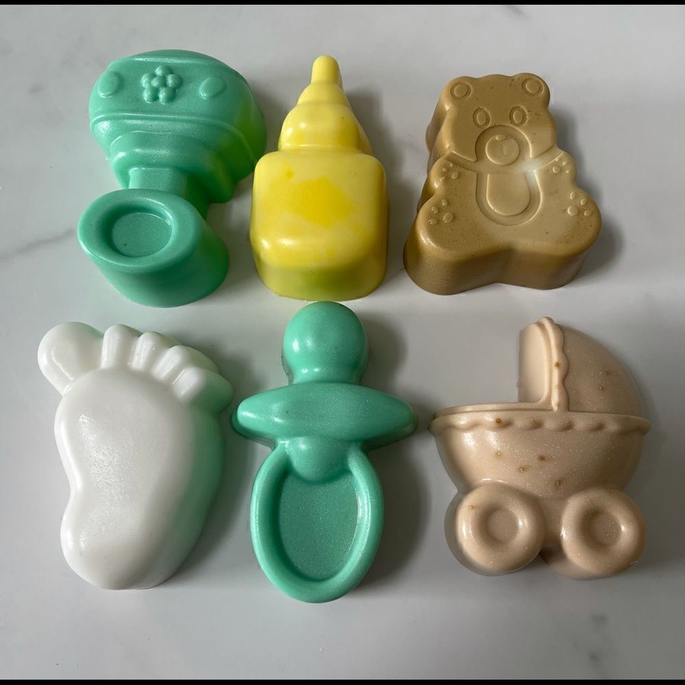 Baby Bundle soap bars- Handmade natural Shea butter soap